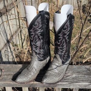 Dan Post Vintage Cowboy Western Boots Made in USA Men’s 9 D